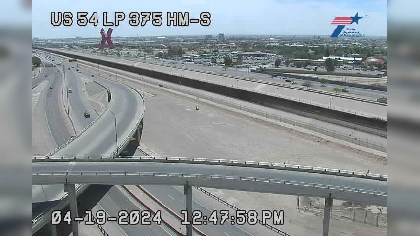 Traffic Cam El Paso › South: US-54 @ LP-375 HM S Player