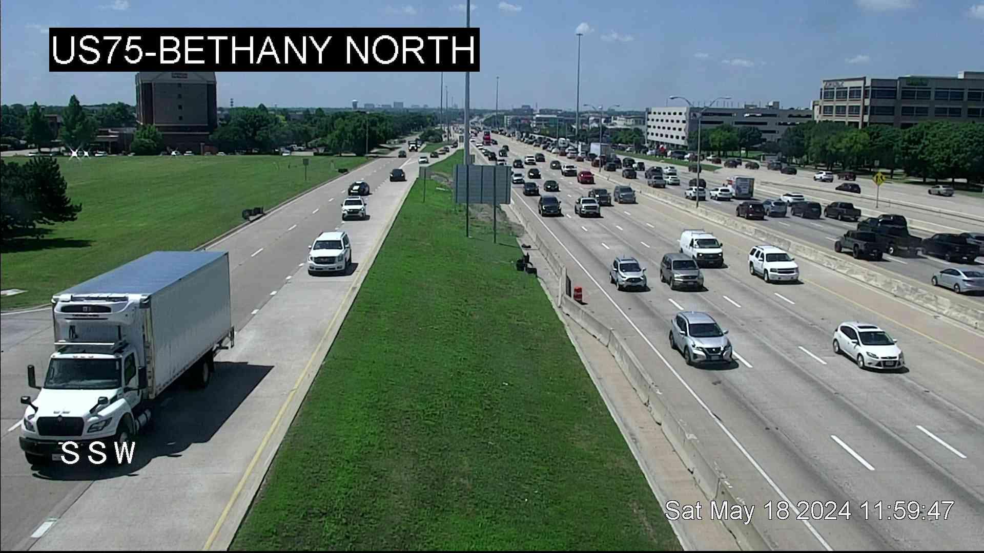 Traffic Cam Downtown Allen › North: US75 @ Bethany North Player