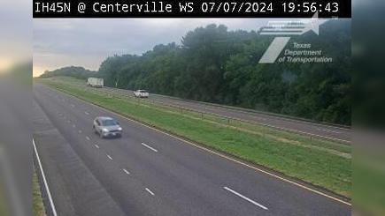Centerville › North: IH45@CentervilleWeighStation Traffic Camera
