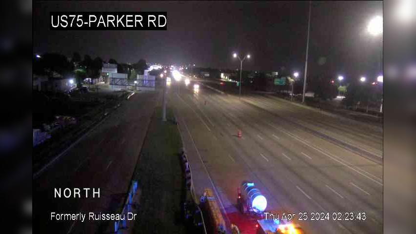 Traffic Cam Plano › North: US75 @ Parker Rd Player