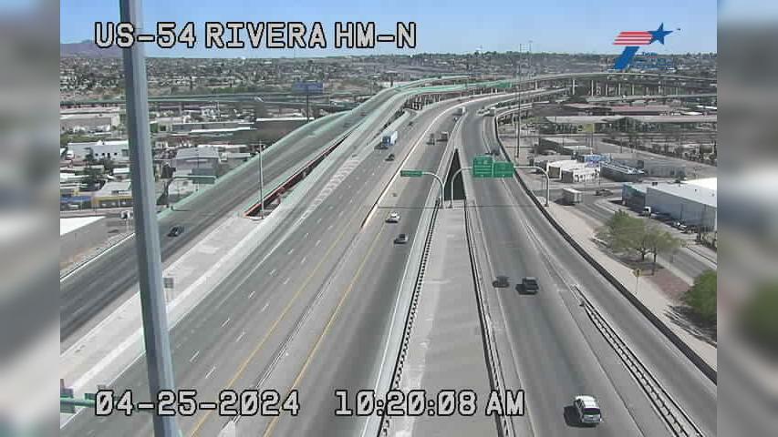 Traffic Cam El Paso › North: US-54 @ Rivera HM N Player