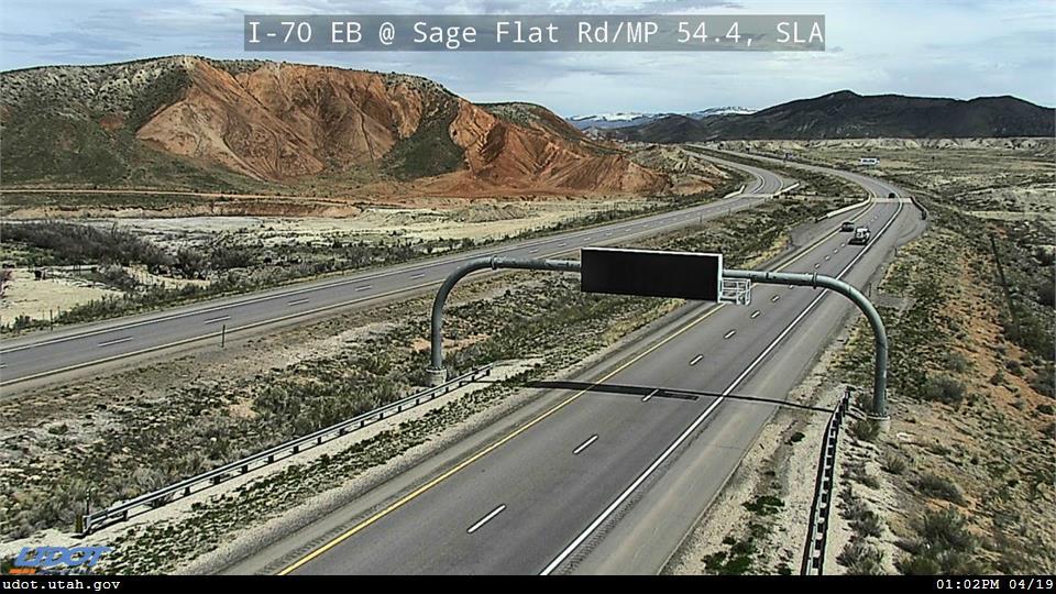 Traffic Cam I-70 EB @ Sage Flat Rd MP 54.4 SLA Player