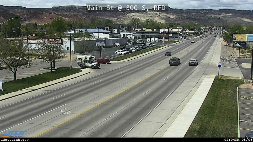 Main St SR 120 @ 800 S RFD Traffic Camera