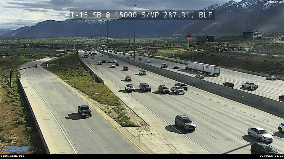 Traffic Cam I-15 SB @ 15000 S MP 287.91 BLF Player