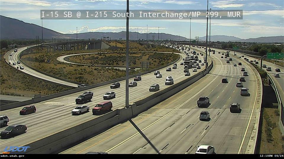 I-15 SB @ I-215 South Interchange MP 299 MUR Traffic Camera