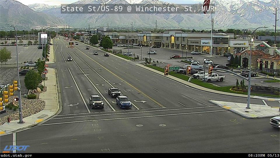 Traffic Cam State St US 89 @ Winchester St 6400 S MUR Player
