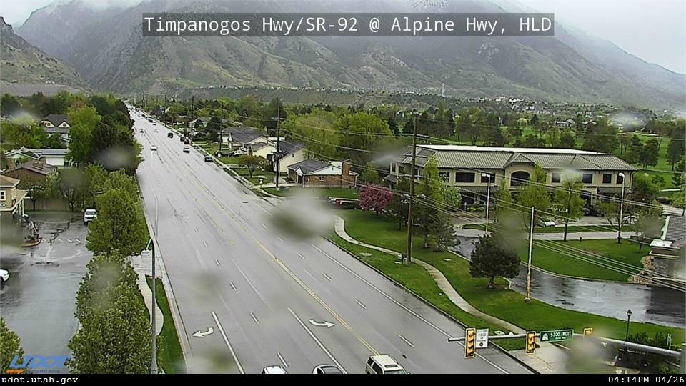 Timpanogos Hwy 11000 N SR 92 @ Alpine Hwy 5300 W SR 74 HLD Traffic Camera
