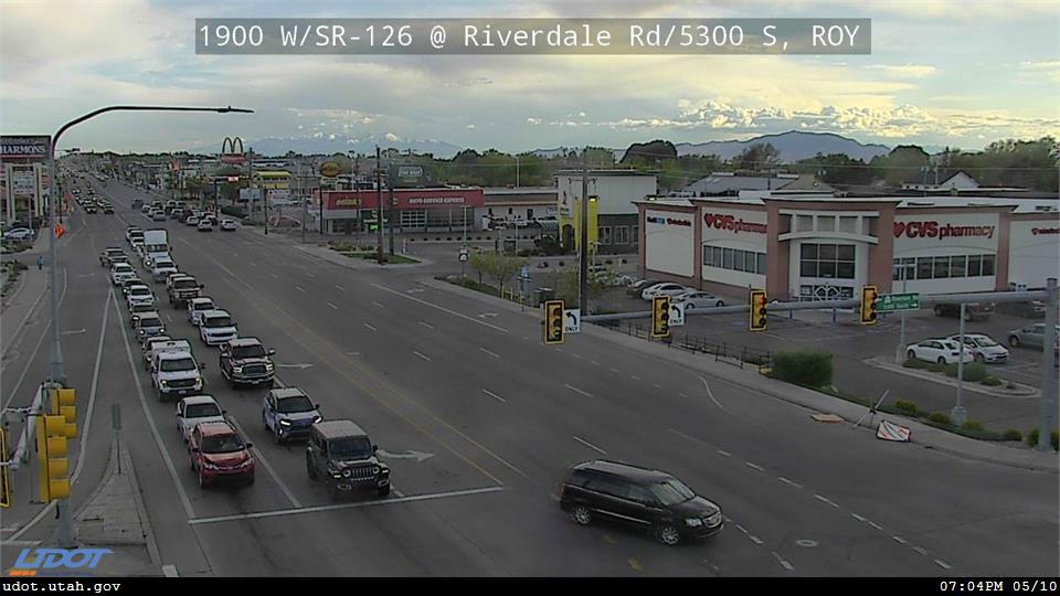 Traffic Cam 1900 W SR 126 @ Riverdale Rd 5300 S SR 26 ROY Player