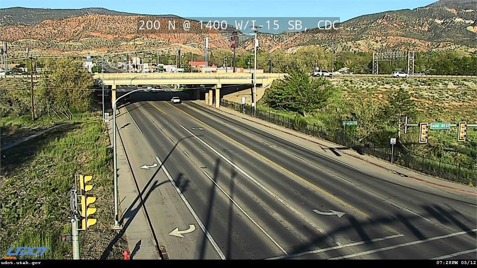 200 N Freedom Blvd SR 56 @ 1400 W I-15 SB Ramps CDC Traffic Camera
