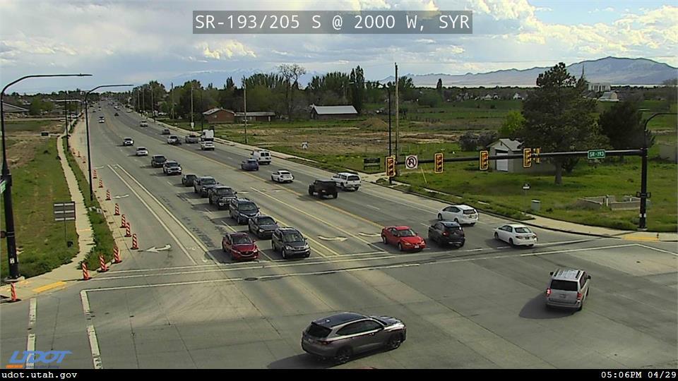 205 S SR 193 @ 2000 W SR 108 SYR Traffic Camera