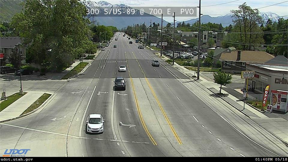 Traffic Cam 300 S State St US 89 @ 700 E PVO Player