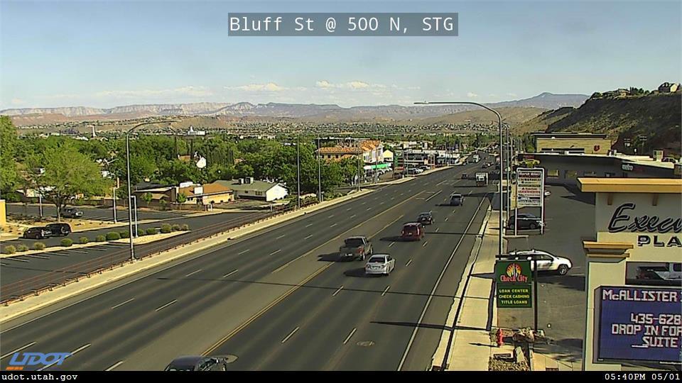 Bluff St SR 18 @ 500 N STG Traffic Camera