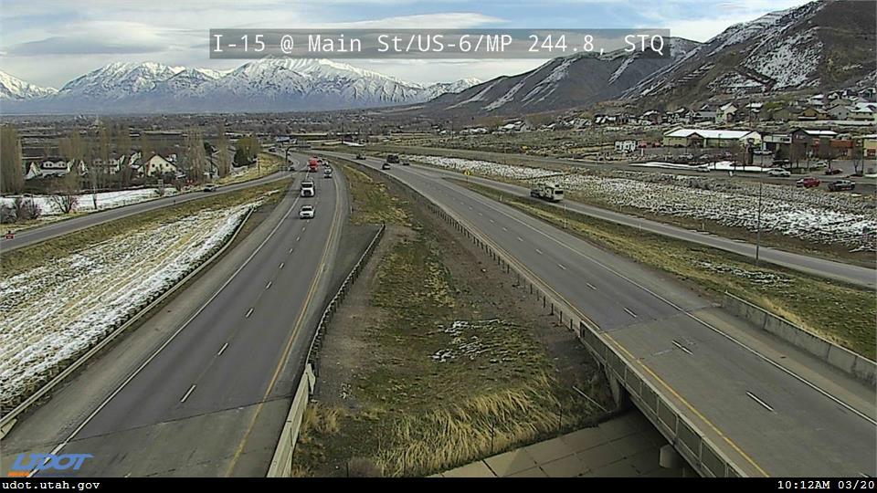 Traffic Cam I-15 @ Main St US 6 MP 244.8 STQ Player