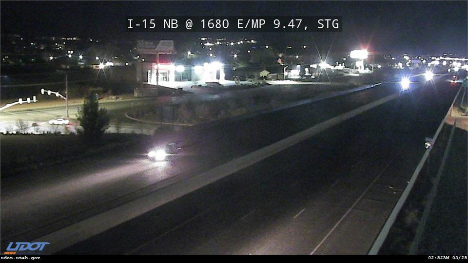 Traffic Cam I-15 NB @ 1680 E MP 9.47 STG Player