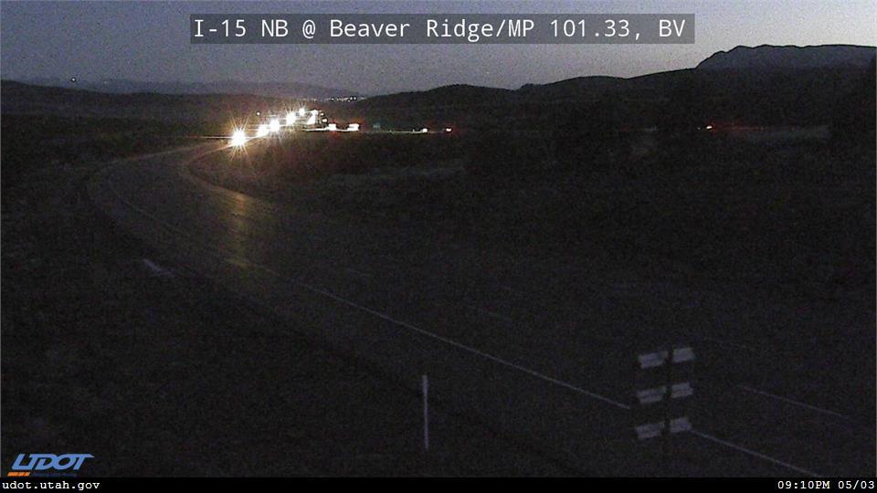 I-15 NB @ Beaver Ridge MP 101.33 BV Traffic Camera