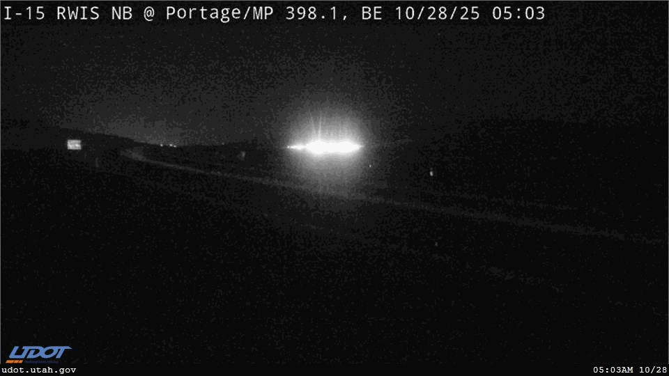 Traffic Cam I-15 RWIS NB @ Portage MP 398 BE Player