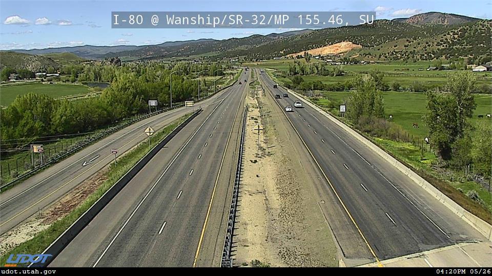 Traffic Cam I-80 @ Wanship SR 32 MP 155.46 SU Player