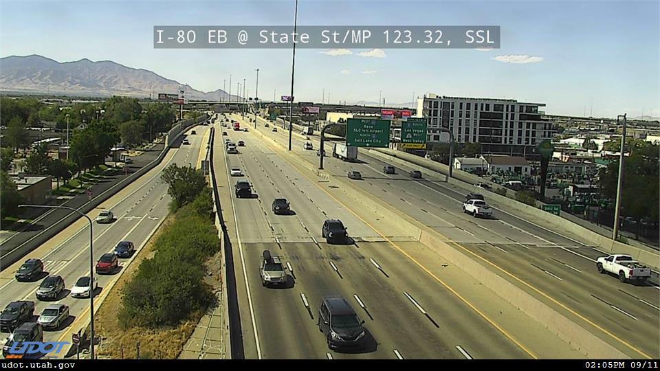 Traffic Cam I-80 EB @ State St US 89 MP 123.32 SSL Player