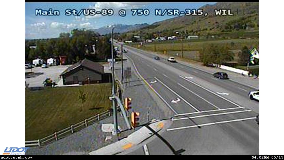 Traffic Cam Main St US 89 @ 750 N SR 315 WIL Player