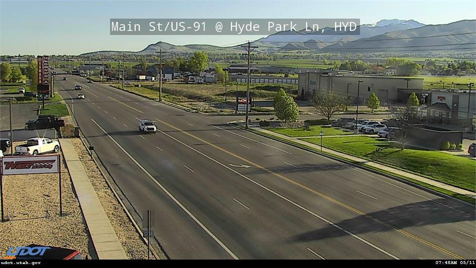 Main St US 91 @ Hyde Park Ln HYD Traffic Camera