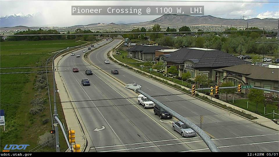 Pioneer Crossing SR 145 @ 1100 W LHI Traffic Camera