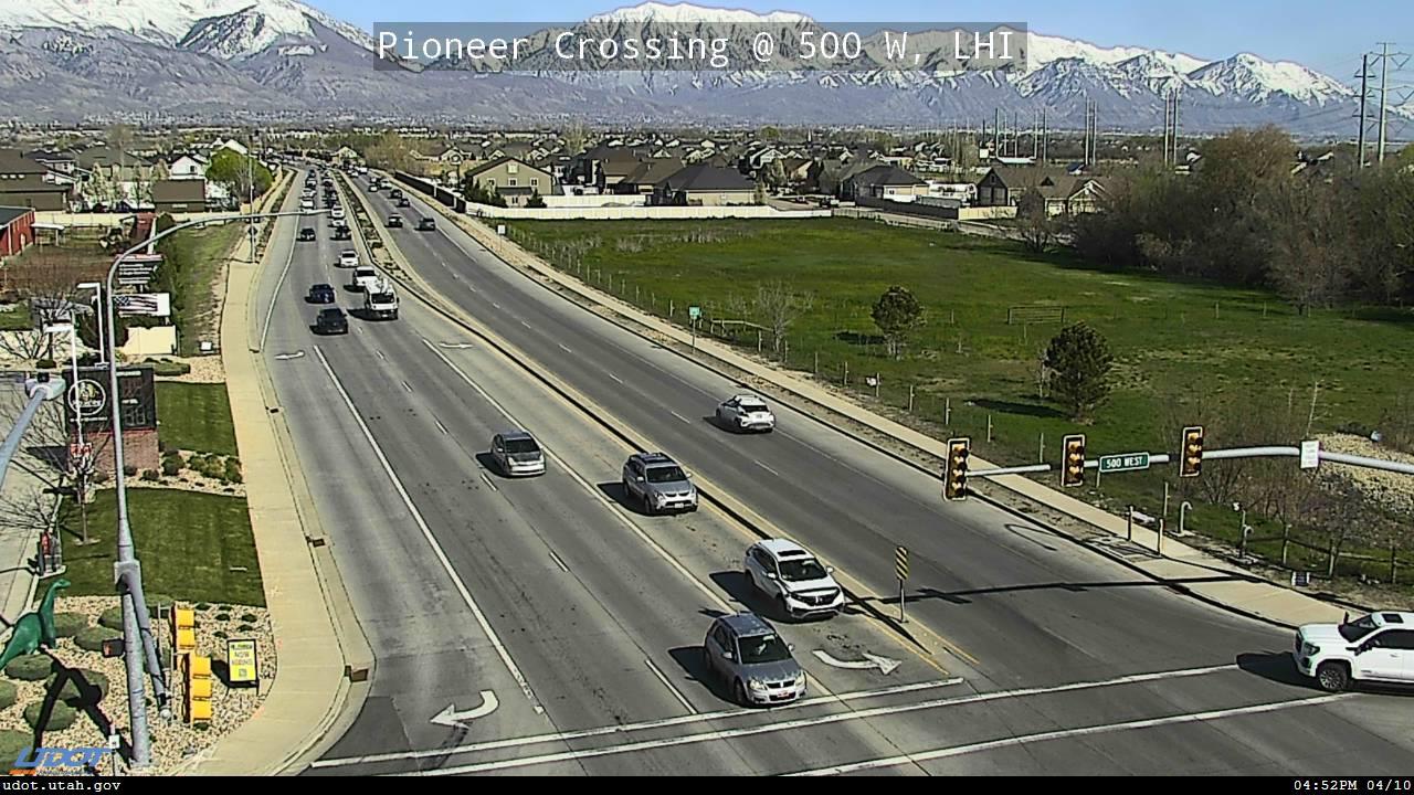 Pioneer Crossing SR 145 @ 500 W LHI Traffic Camera