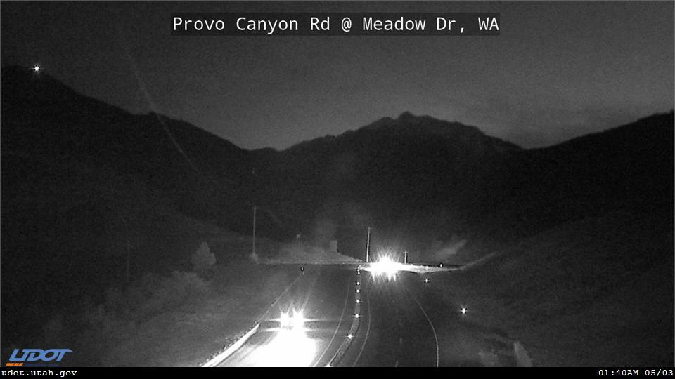 Provo Canyon Rd US 189 @ Meadow Dr MP 16.25 WA Traffic Camera