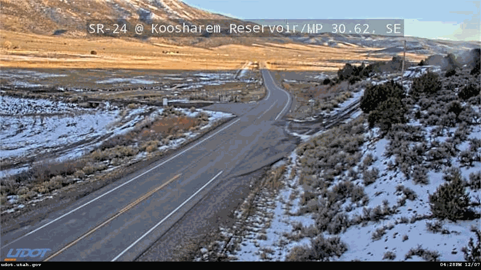 SR 24 Liveview SB @ Koosharem Reservoir MP 30.62 SE Traffic Camera