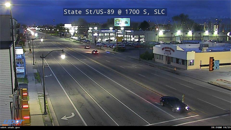 Traffic Cam State St US 89 @ 1700 S SLC Player