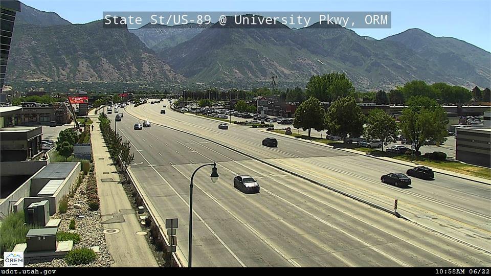 Traffic Cam State St US 89 @ University Pkwy SR 265 ORM Player