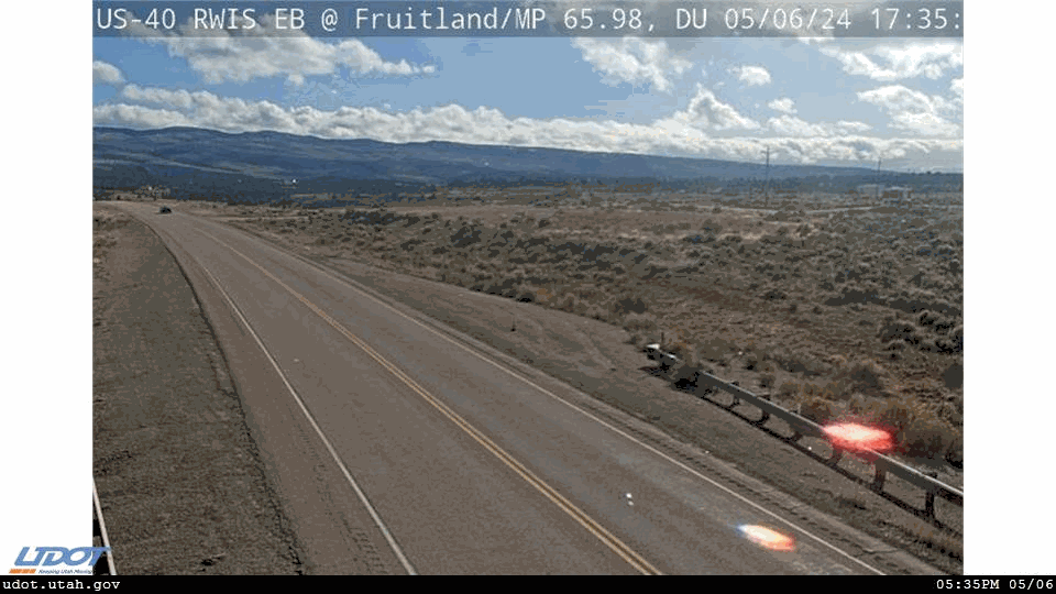 US 40 RWIS EB @ Fruitland MP 66 DU Traffic Camera
