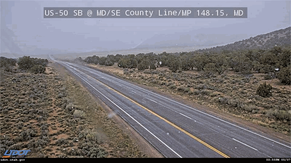 US 50 Liveview SB @ MDSE County Line MP 148.15 MD Traffic Camera