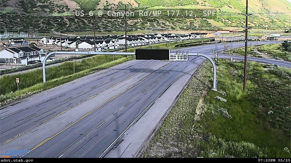 Traffic Cam US 6 @ Canyon Rd SR 198 MP 177.12 SPF Player