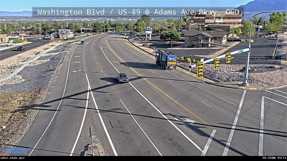 Washington Blvd US 89 @ Adams Ave Pkwy OGD Traffic Camera
