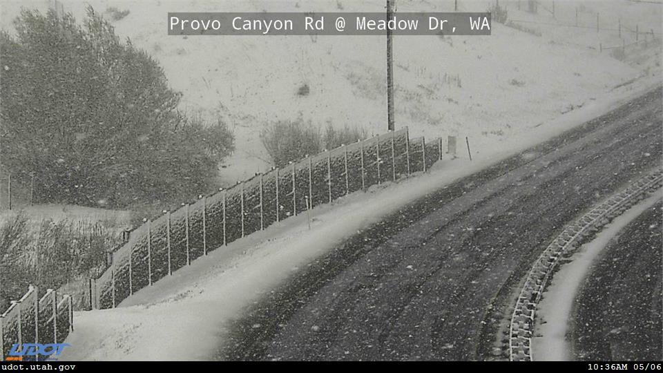 Provo Canyon Rd US 189 @ Meadow Dr MP 16.25 WA Traffic Camera