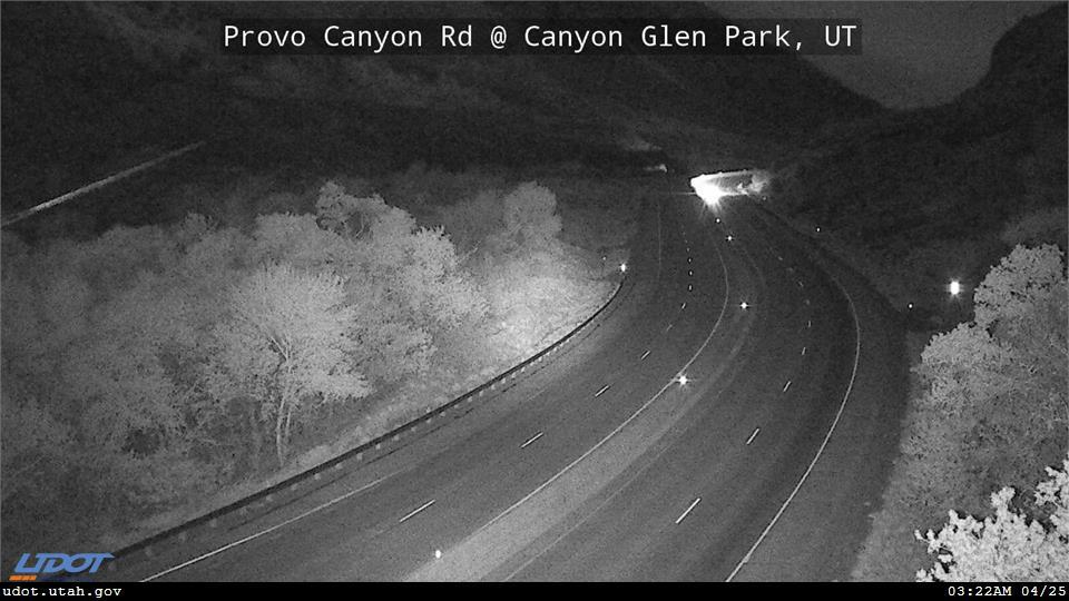Traffic Cam Provo Canyon Rd US 189 @ Canyon Glen Park MP 9.98 UT Player