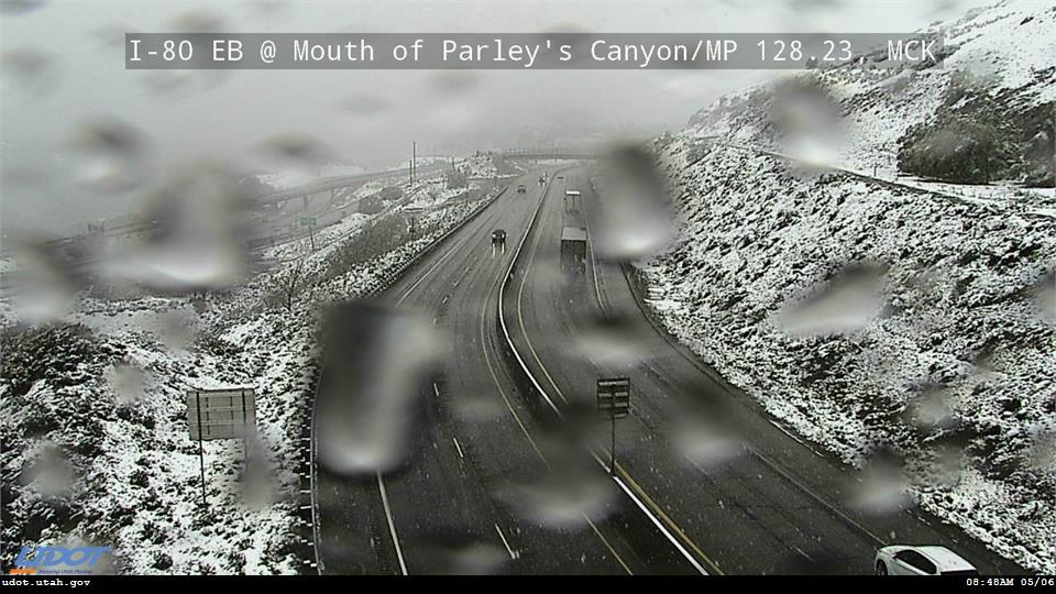 Traffic Cam I-80 EB @ Mouth of Parleys Canyon MP 128.23 SL Player