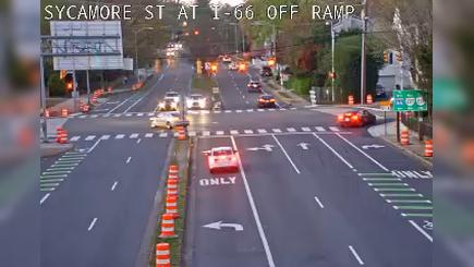 Traffic Cam East Falls Church: I-66 OFF RAMP AT SYCAMORE ST Player