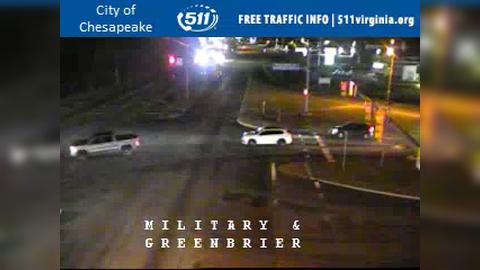 Riverdale: US-13 - Chesapeake - Military Hwy & Greenbrier Pkwy Traffic Camera
