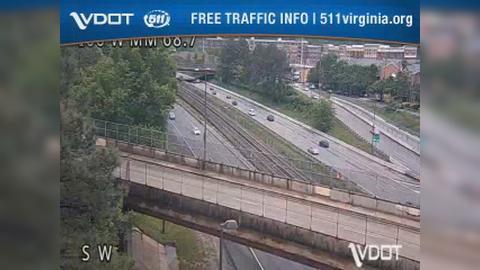 Traffic Cam West Arlington: I-66 - MM 68 - WB - Exit 68, Route 693 - Westmoreland St/Wash. Blvd Player