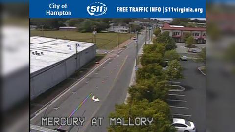 Traffic Cam Hampton City: Mercury Blvd. & Mallory St Player