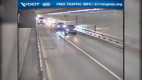 Hampton: I-64 - MM 269.9 - HRBT - EB Mid-Tunnel Traffic Camera