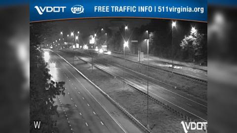 Traffic Cam Anden at the Woods: I-95 - MM 153.6 - SB - Exit 152, Route 234 - Dumfries Rd A Player