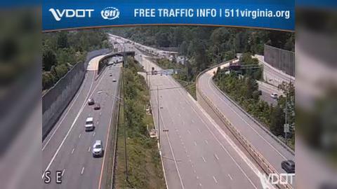 Lincolnia Park: I-395 - MM 3 - NB - Exit 3, South of Route 236 - Duke St Traffic Camera