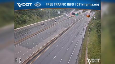 Traffic Cam Indian Run Park: I-395 - MM 2 - NB - Exit 2 Route 648 - Edsall Rd C Player