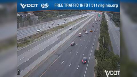 Traffic Cam Loisdale Estates: I-95 - MM 167 - NB - South of Route 289 (Franconia-Springfield Pkwy) Player