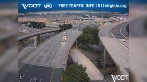 Traffic Cam Pentagon City: I-395 - MM 9 - SB - Exit 9, Pentagon/Mixing Bowl Player