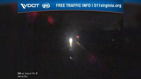 Traffic Cam Parkway Estates: I-64 - MM 240.46 - WB - just past Colonial Pkwy overpass Player