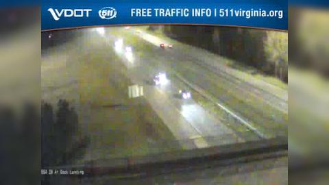 Chesapeake: I-664 - MM 17.79 - SB - OL AT DOCK LANDING RD. EXIT Traffic Camera