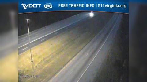 Bowers Hill: I-664 - MM 19.48 - NB - IL BEFORE US 58 AND US 460 Traffic Camera